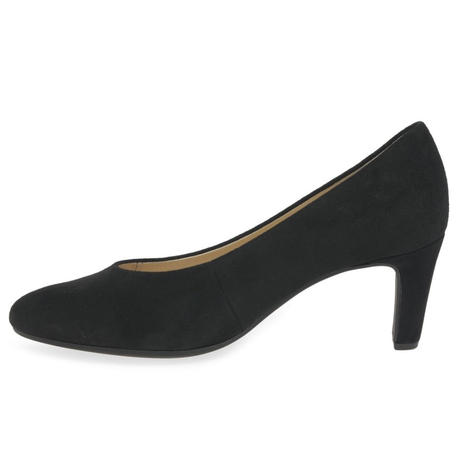 Escarpins Femme Edina Gabor Daim Noir