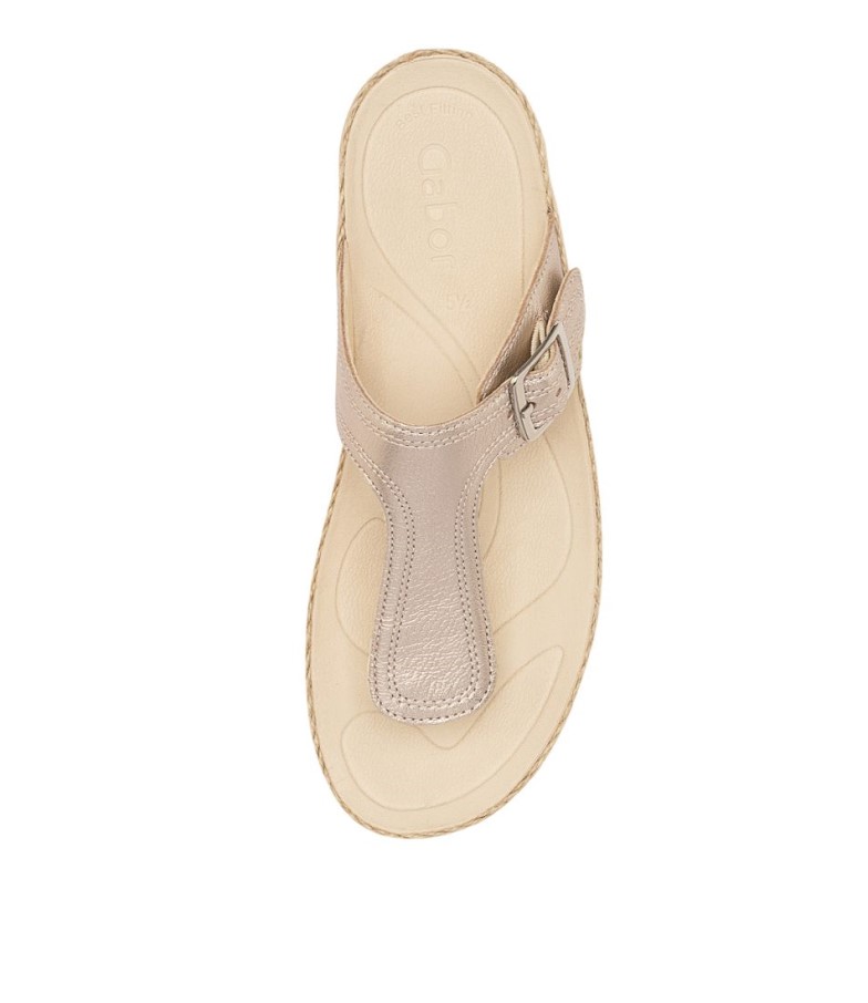 Gabor Aurore Cuir Poudré