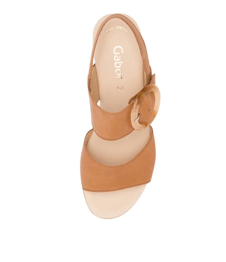 Gabor Betty Cuir Cognac