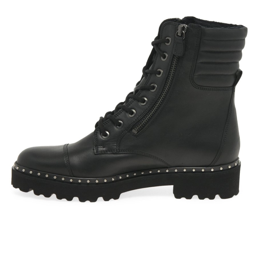 Bottes De Motard Femme Bainbridge Gabor Noir