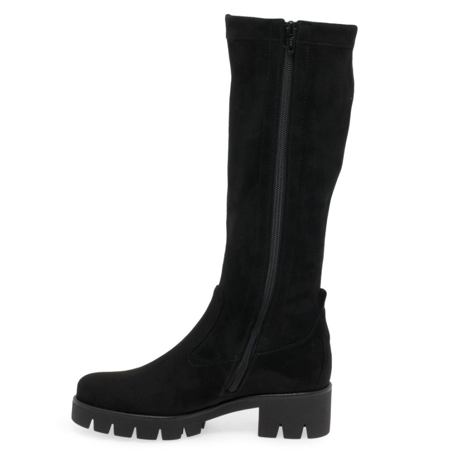 Gabor Noir Baku Bottes Longues Dames