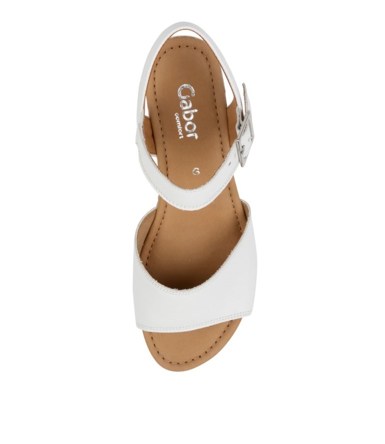 Cuir Gabor Fara Weiss