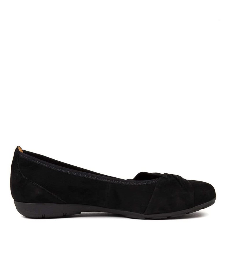 Gabor éclaircissant Daim Schwarz