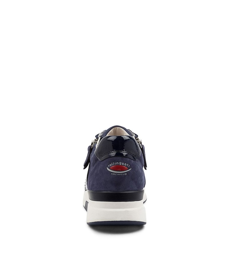 Gabor Niss Daim Bleu Marine