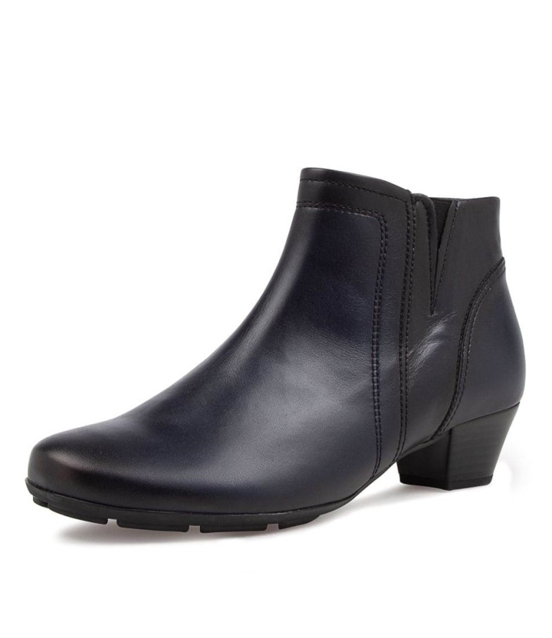 Bottines En Cuir Gabor Prima River