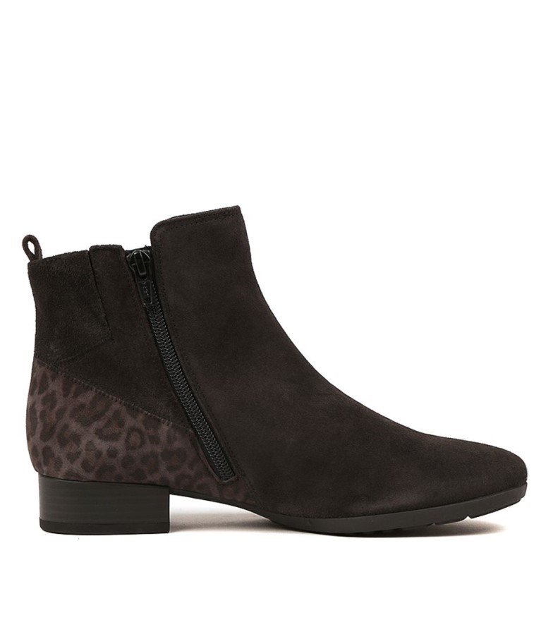 Gabor Reggae Cuir Gris Foncé Multi