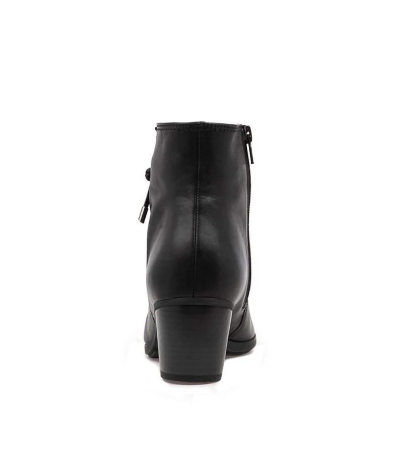 Bottines En Cuir Rena Schwarz Gabor