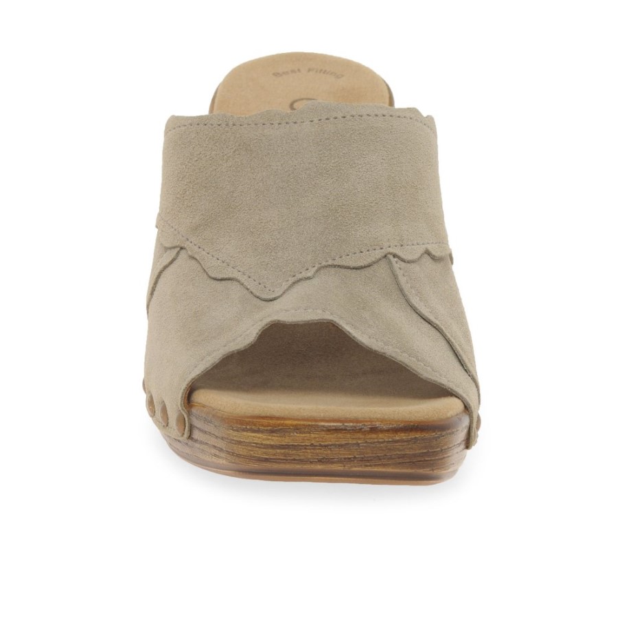 Sandales Gabor En Daim De Soie Carmen Pour Femmes