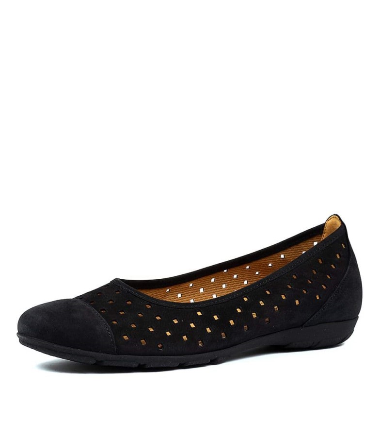 Gabor Skylar Nubuck Bleu Nuit