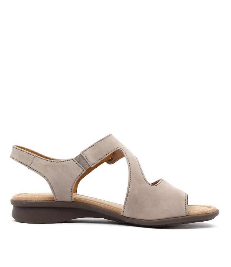 Sandales Gabor Suraya Visone En Cuir Nubuck