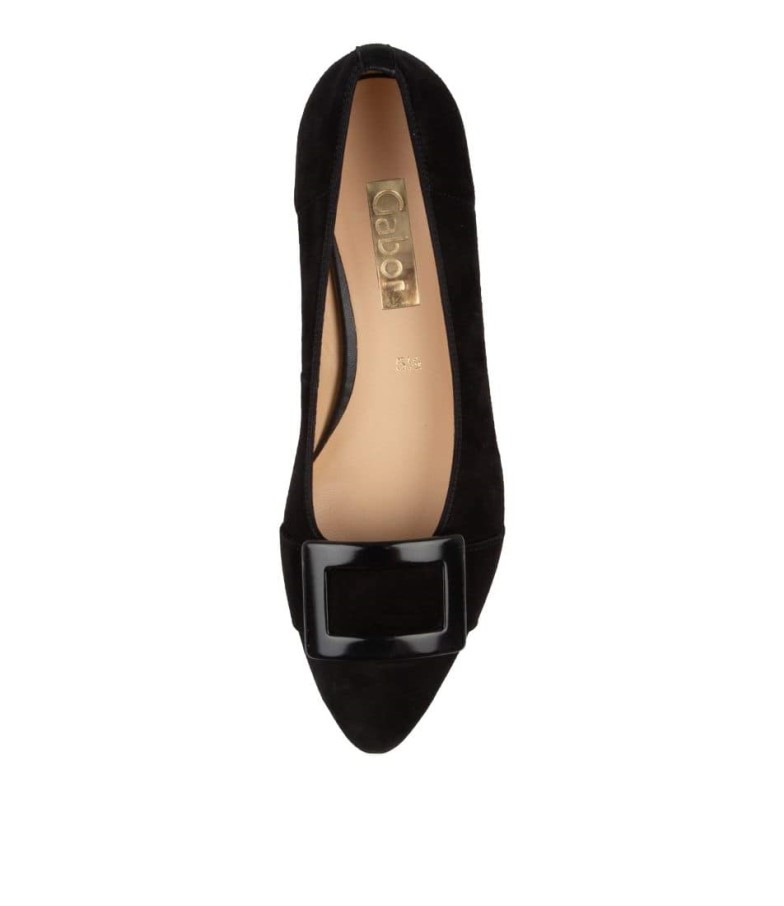 Gabor Télé Daim Schwarz