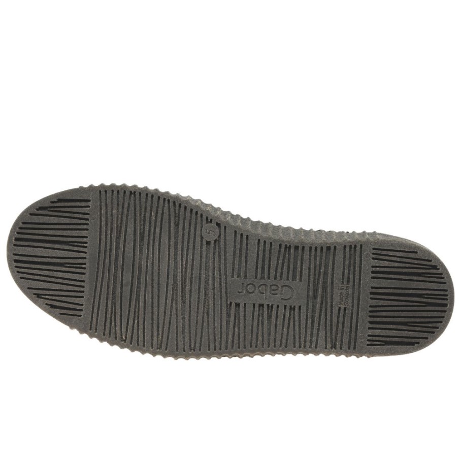 Gabor Waltz Baskets Décontractées Pour Femmes En Daim Noir