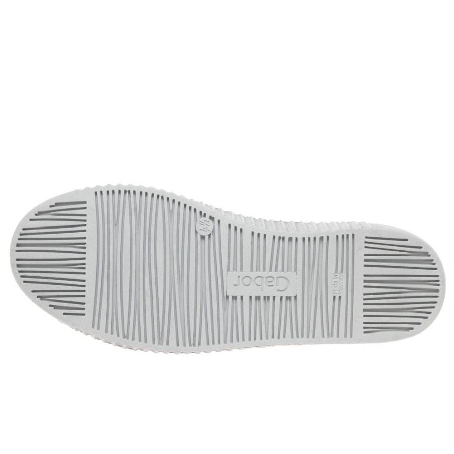 Gabor Sagesse Chaussures Décontractées Pour Femmes Daim Atlantik