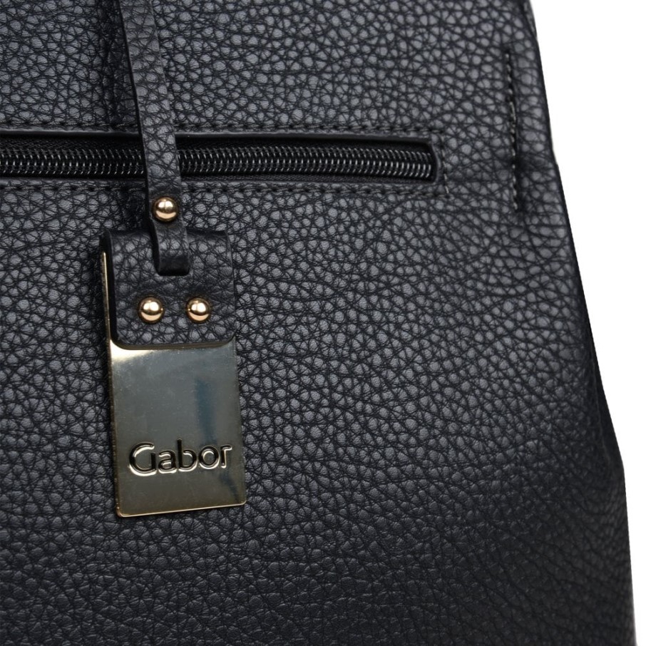 Gela Sac à Main Femme Imprimé Noir Gabor