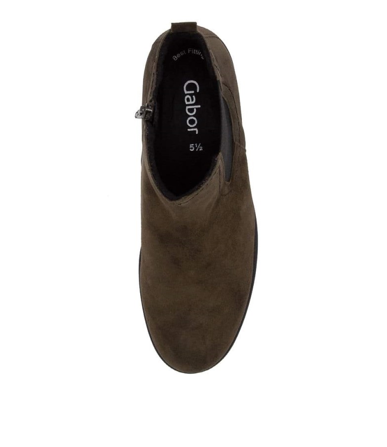 Gluck Bottle Bottines En Daim Gabor