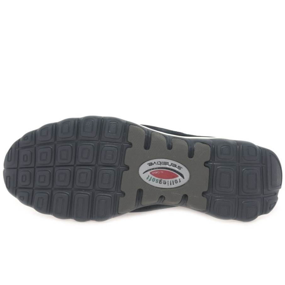 Helen Baskets De Sport Pour Femmes Gabor Nightblue Nubuck