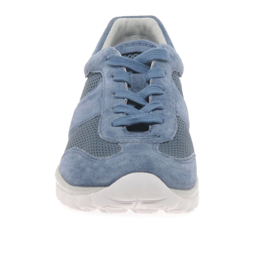 Helen Baskets De Sport Femme Nautic Daim/mesh Gabor