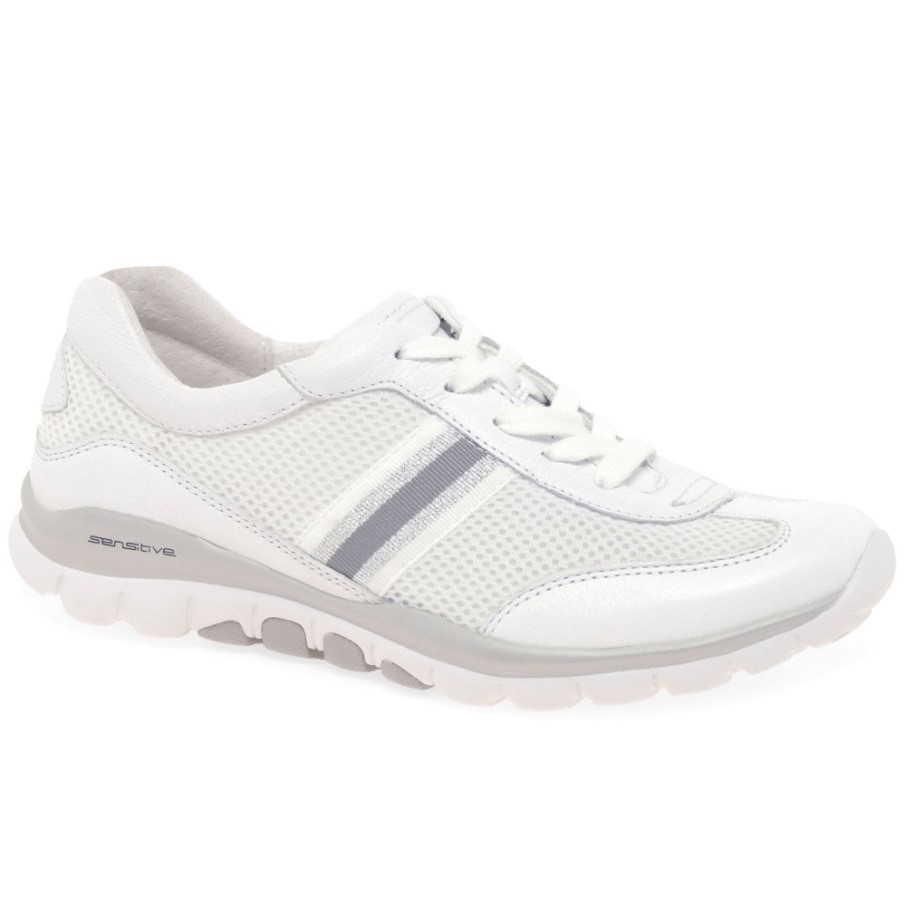 Helen Baskets De Sport Femme Blanc/argent Gabor