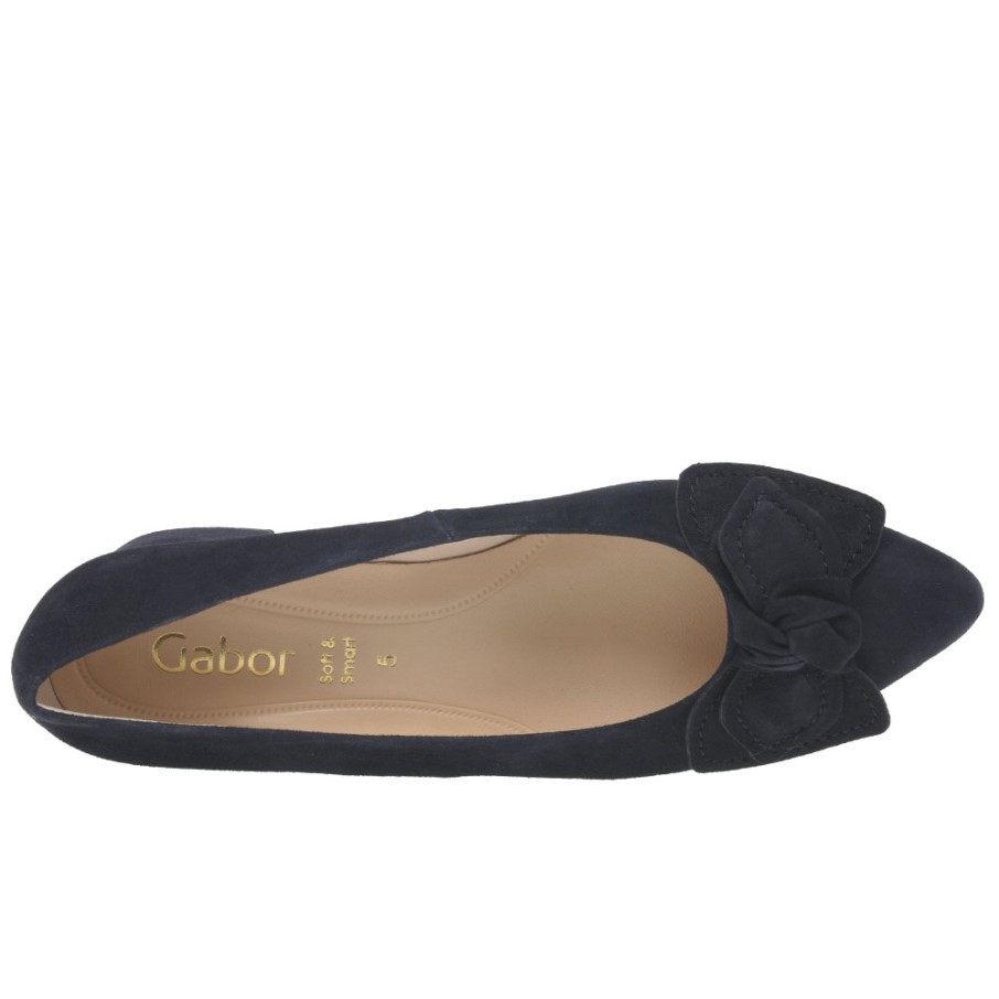 Hooty Dames Escarpins Daim Atlantique Gabor