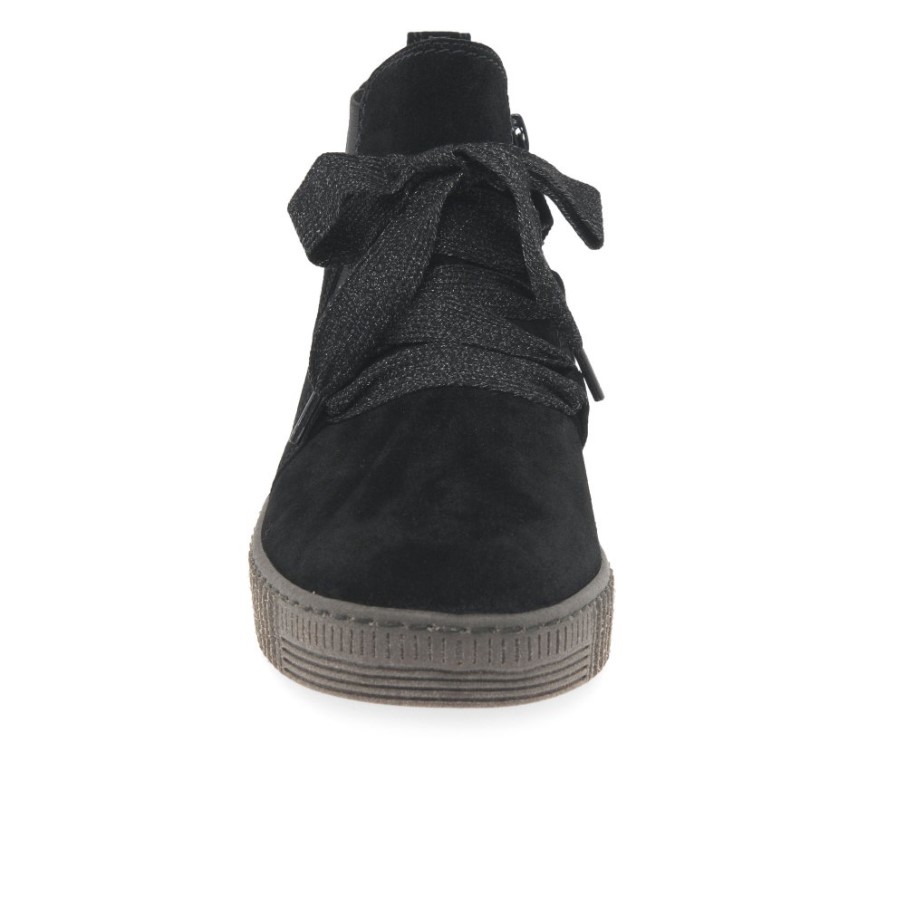 Lance Bottines Femme Gabor Daim Noir