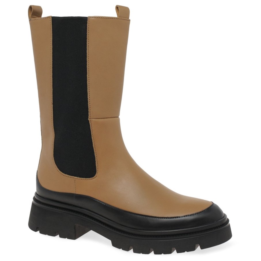 Lexington Dames Chelsea Boots Chino Noir Lea Gabor