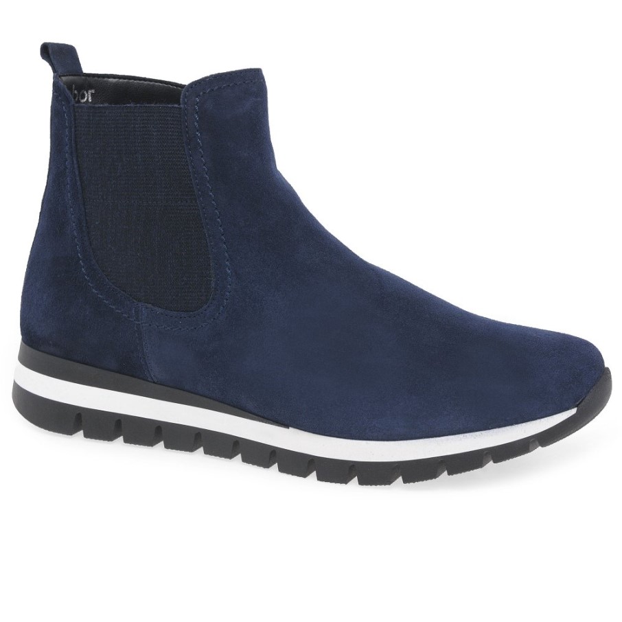 Bottines Femme Daim Marine Gabor