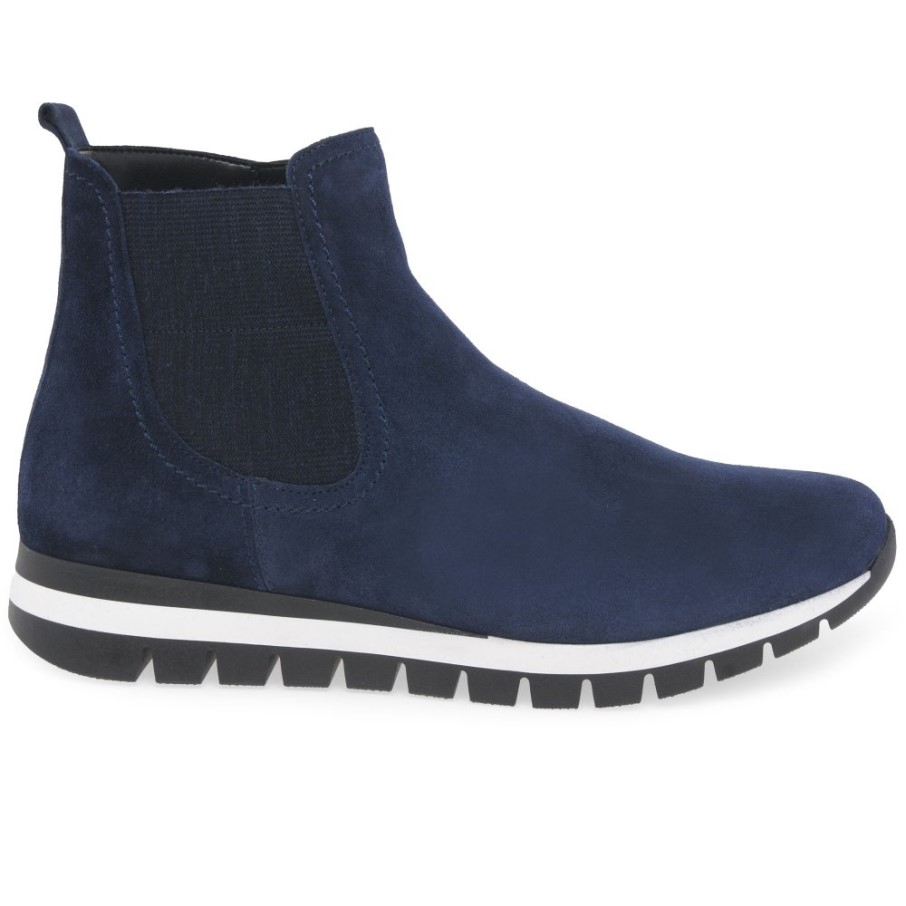 Bottines Femme Daim Marine Gabor