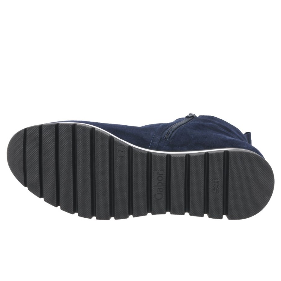 Bottines Femme Daim Marine Gabor