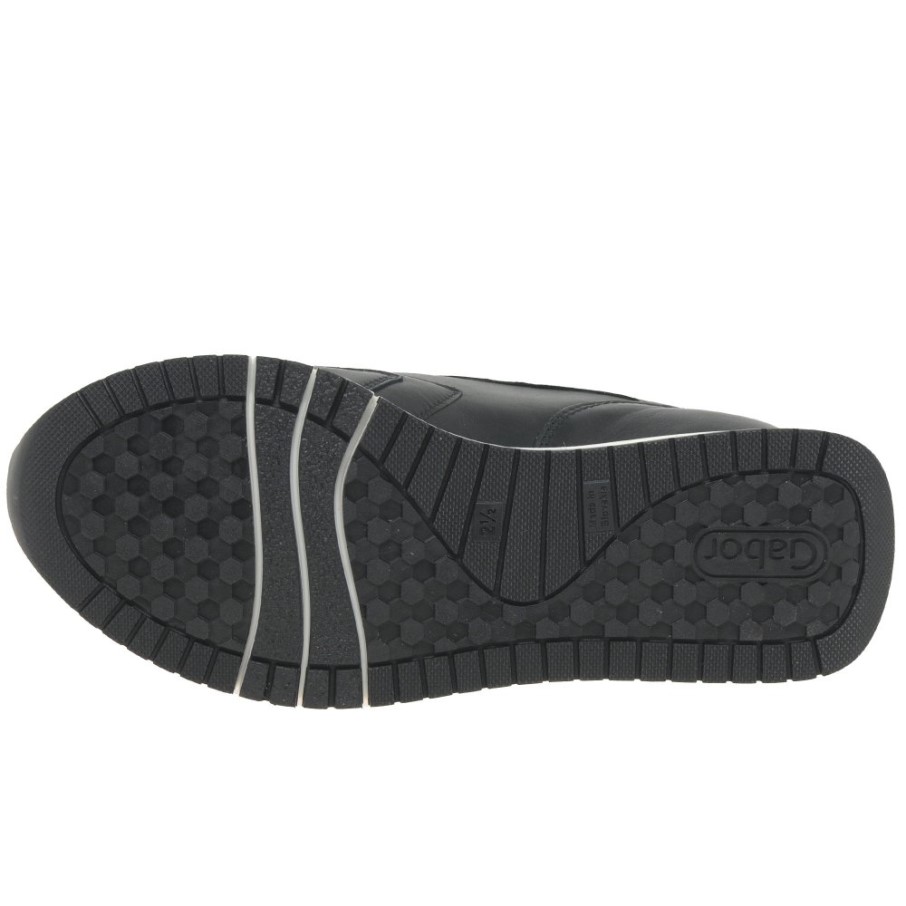 Princesse Baskets Femme Gabor Noir/or