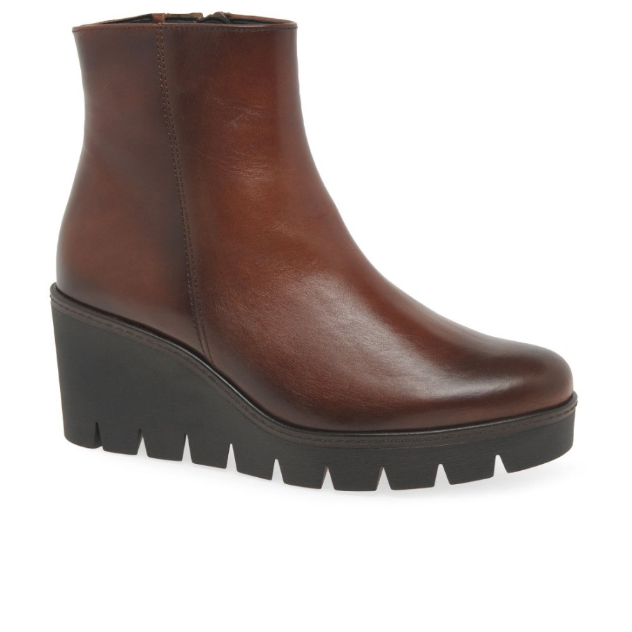 Sattel Gabor Utopia Bottines à Talon Compensé épais Pour Femme