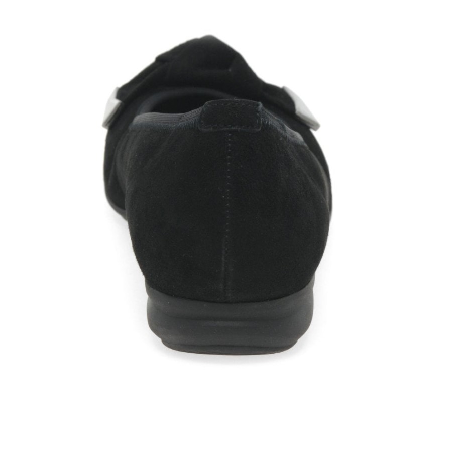 Escarpins Femme Silencieux Gabor Daim Noir