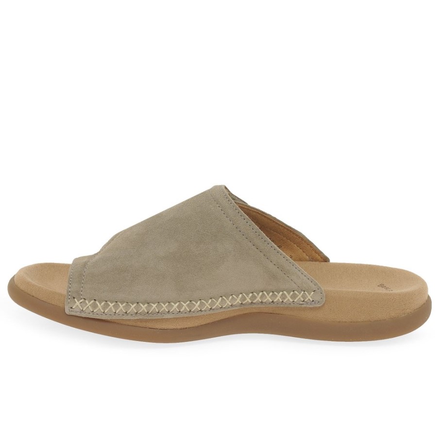 Sandales à Boucle D'orteil En Daim De Soie Gabor Enjoy Pour Femme