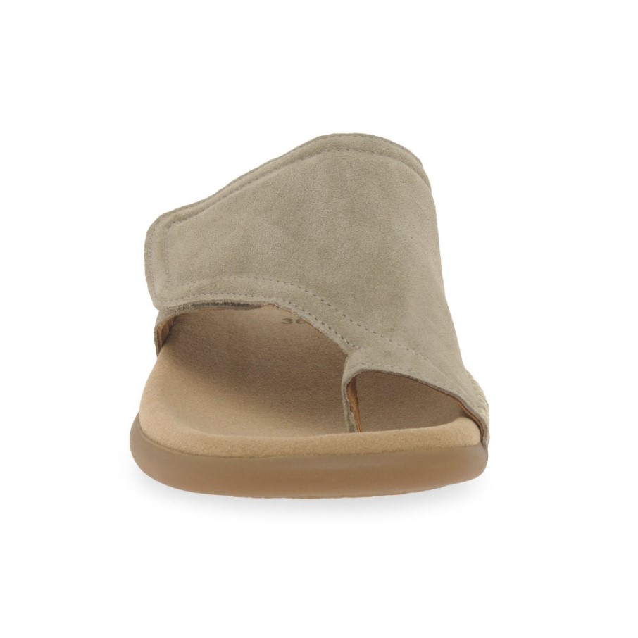 Sandales à Boucle D'orteil En Daim De Soie Gabor Enjoy Pour Femme