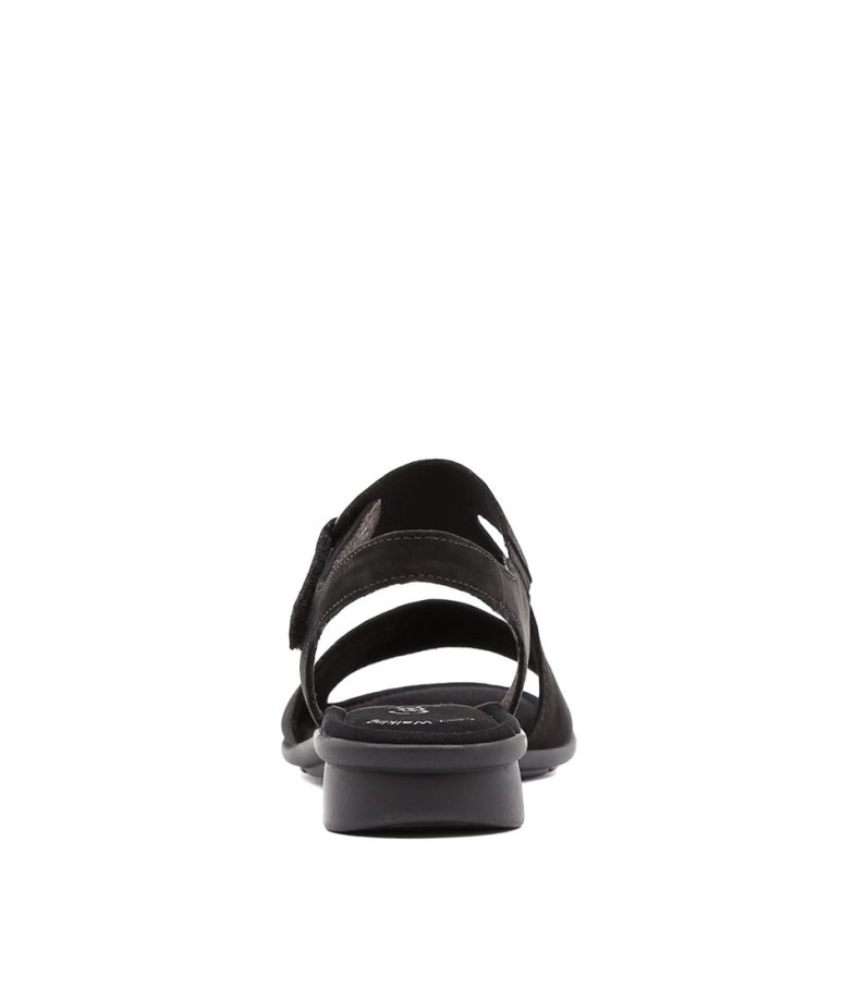 Gabor En Cuir Nubuck Noir Suraya