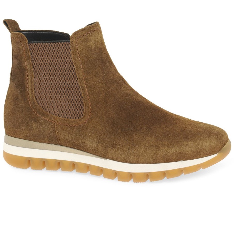 Teller Bottines Femme Gabor Daim Cognac