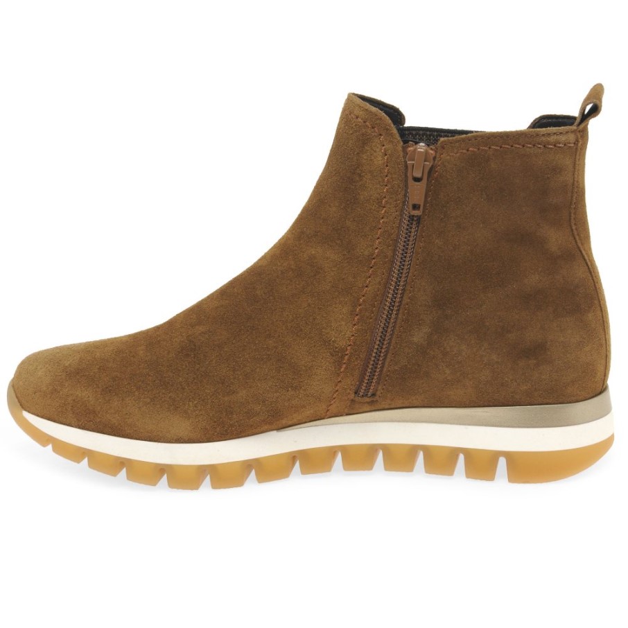 Teller Bottines Femme Gabor Daim Cognac