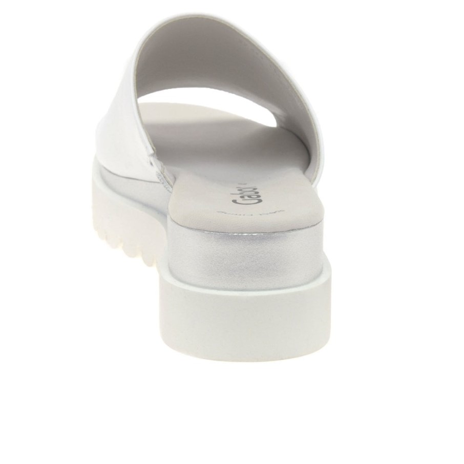 Gabor Emily-rose Mules à Plateforme Pour Femmes Blanches