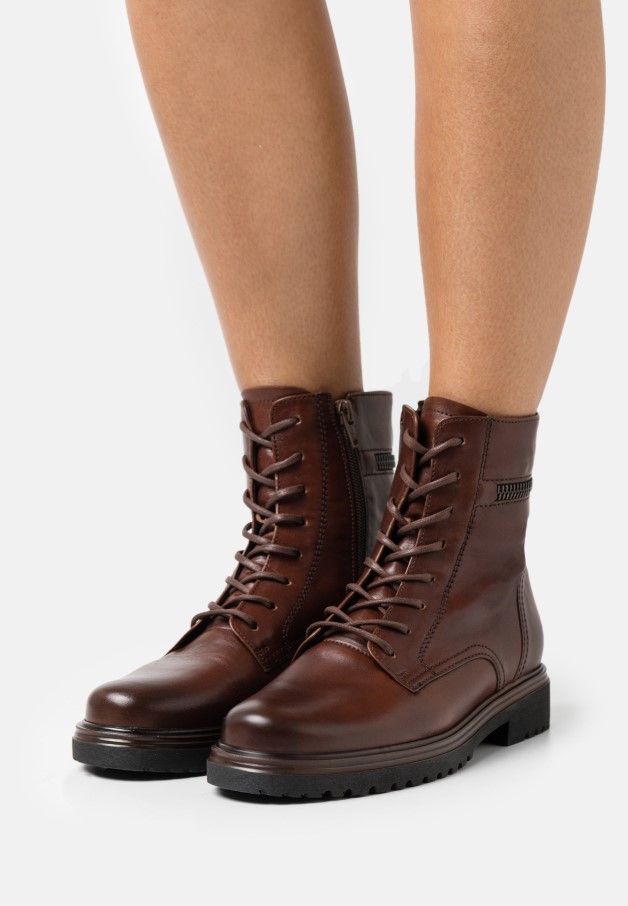 Bottines à Lacets Gabor Sattel