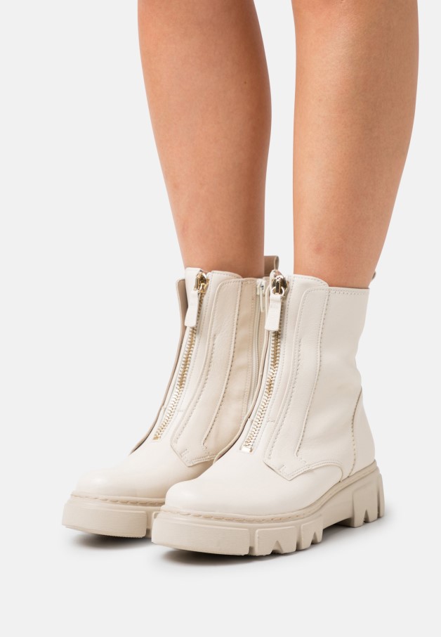 Bottes Plateforme Gabor Blanc/noir