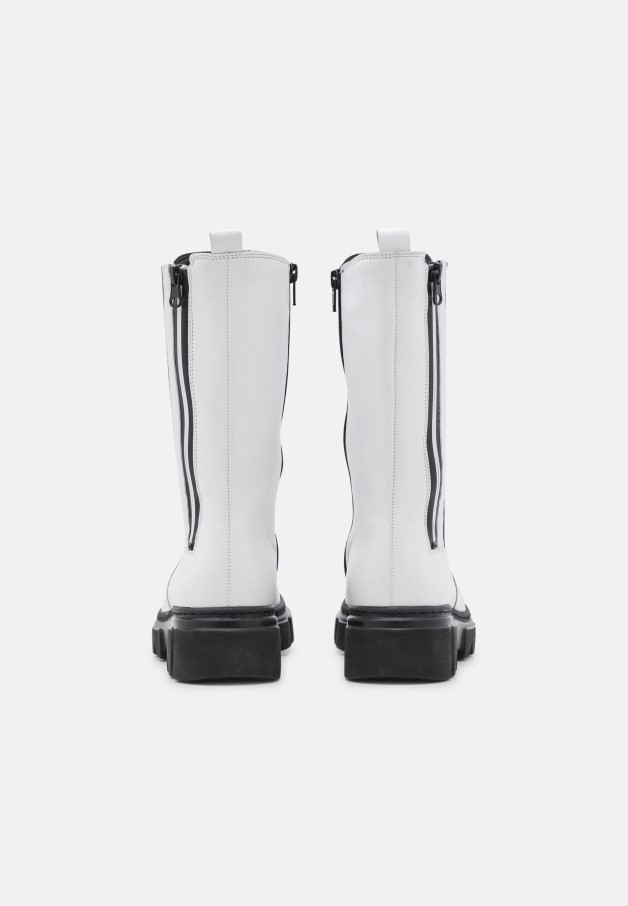 Bottes Plateforme Gabor Blanc/noir