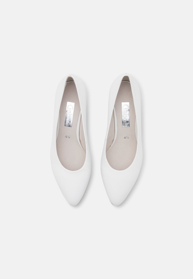 Talons Classiques Gabor Blancs