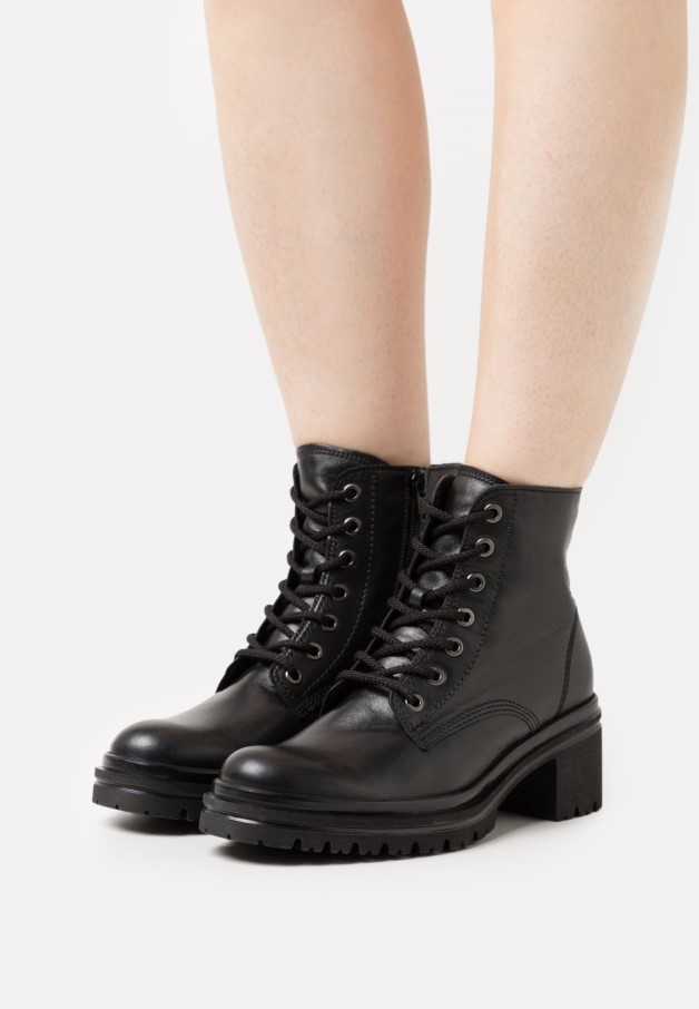 Gabor Bottines Noires à Lacets