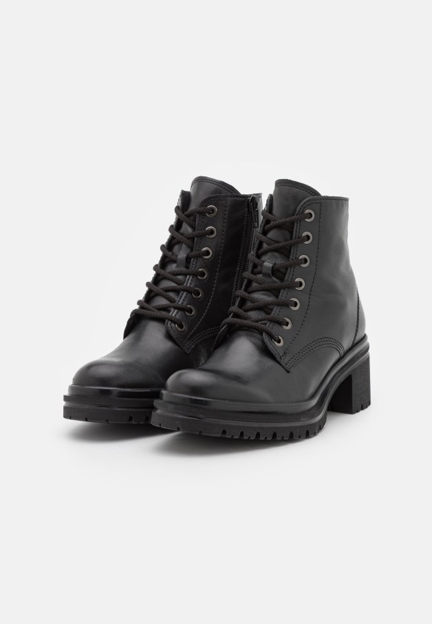 Gabor Bottines Noires à Lacets