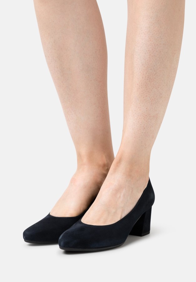 Gabor Talons Classiques Bleu Foncé