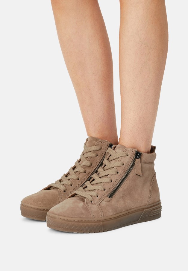 Bottines Lion/panna Gabor