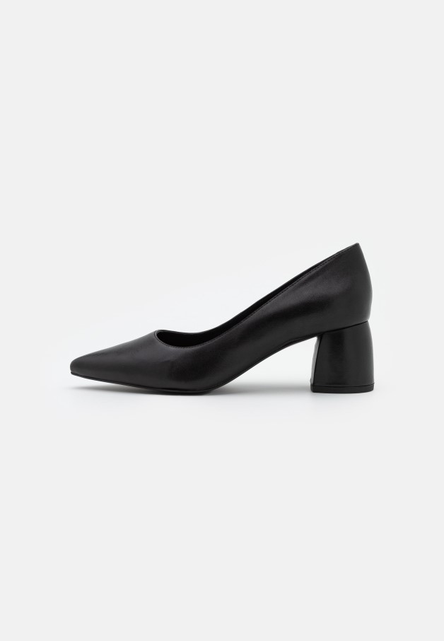Cuir Gabor Noir - Talons Classiques