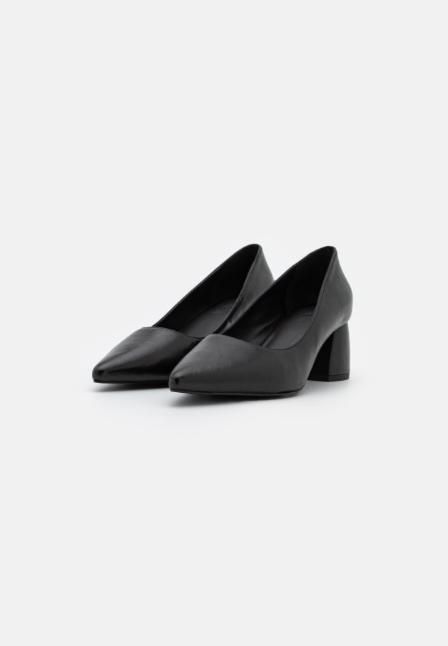 Cuir Gabor Noir - Talons Classiques