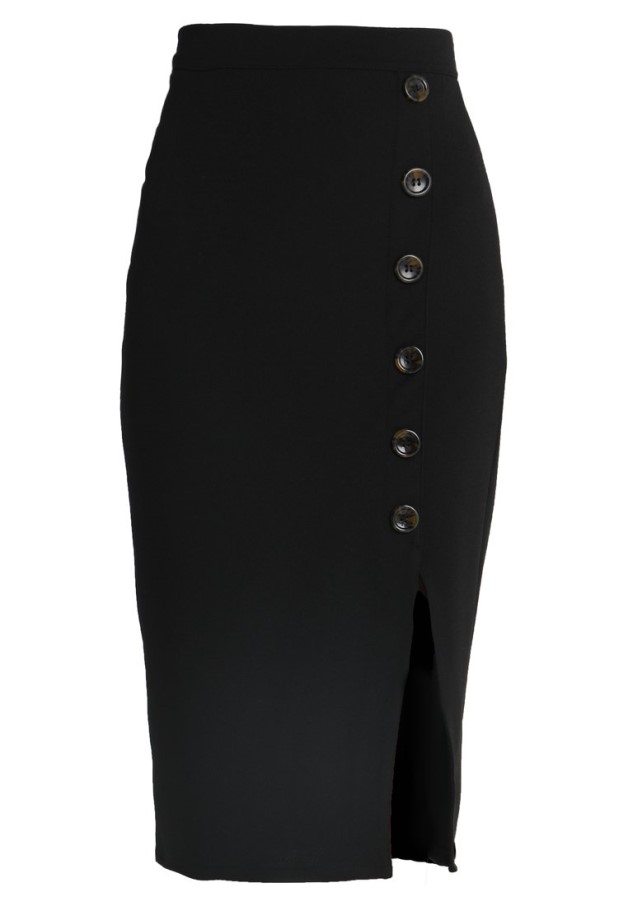 Cuir Gabor Noir - Talons Classiques